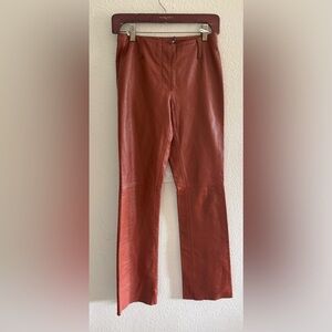 Max Studio Leather Pants